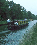 Canal and barge