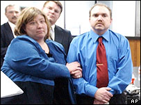 Eric Peoples e sua esposa, Cassandra