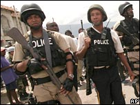 Polícia no Haiti
