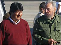 Evo Morales ve Fidel Castro