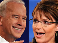 جو بائڈن اور سارا پیلن