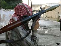 Musul'da bir direnişçi