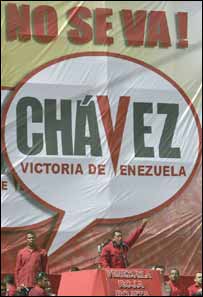 Presidente venezuelano, Hugo Chávez