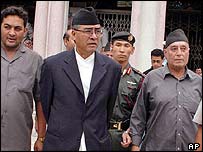 نیپال کے سابق وزیرِاعظم شیر بہادر دوبا