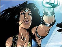 Jalila, super-herói da AK Comics