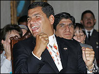 Rafael Correa, presidente do Equador