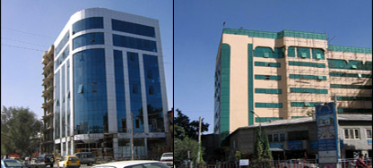 په کابل کې څو پوړيزه ودانۍ