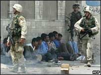 Soldados americanos no Iraque