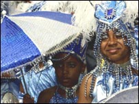 Дівчата на Ноттінґ-Гільському карнавалі