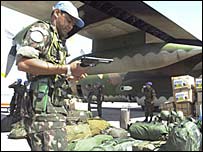 Militar brasileiro no Haiti