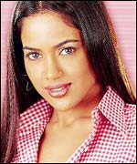 Up and coming actress Sameera Reddy  