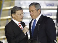 Wolfgang Schüssel ve George Bush