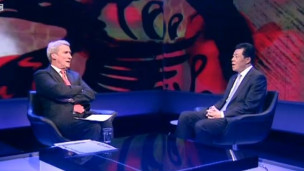 中国驻英大使刘晓明接受BBC采访