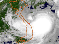 Bão số 5 tức Lekima theo tên một loại hoa quả ở Việt nam-nguồn: VietnamNet