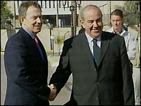 Blair e Allawi