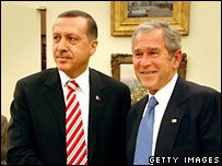 بوش و اردوغان