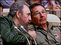 Fidel ve Raul Castro