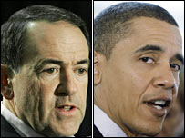 Huckabee ve Obama