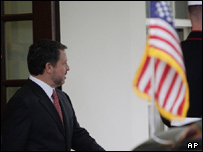 ملک عبدالله در واشنگتن