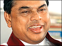 Minister Basil Rajapaksa