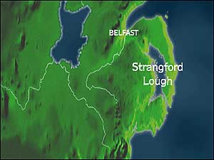 Strangford Lough map