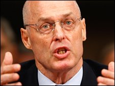 Bộ trưởng Ngân khố Hoa Kỳ Henry Paulson 