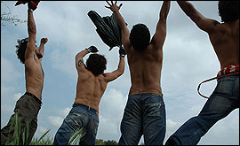 The lads in Rang De Basanti