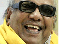 Tamil Nadu Chief Minister M Karunanidhi 