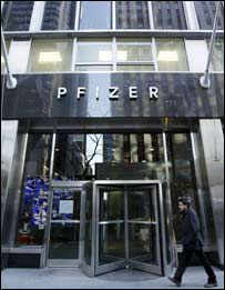 Sede da Pfizer em Nova York