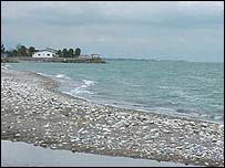 دريای خزر در سواحل ايران