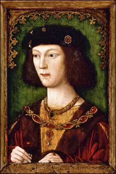 少年时期的亨利八世