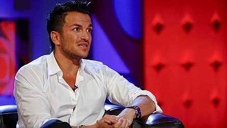 Peter Andre on Friday Night With Jonathan Ross (image: BBC/Hot Sauce)
