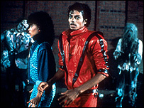 Michael Jackson, em Thriller