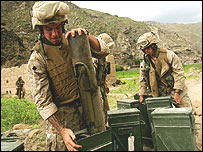 سربازان آمریکایی در کنر