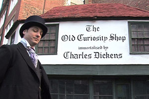 The Teacher dressed as Dickens