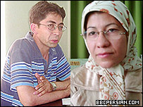 سید ضیا قاسمی و محبوبه ابراهیمی