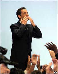 Tân Tổng thống Pháp, ông Nicolas Sarkozy
