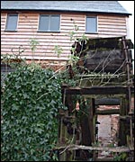 The wheel in derelict condition
