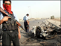 Irak'ta bir bombalı saldırının ardından