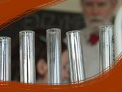 Rebecca and Professor Highbury