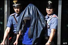 Suspected mafia member is arrested