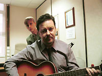 David helps with the staff training