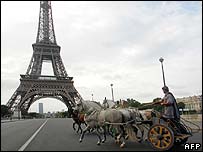 Divulgação da peça 'Ben-Hur' em Paris