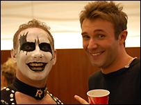 Ed with Jonathan Wilkes