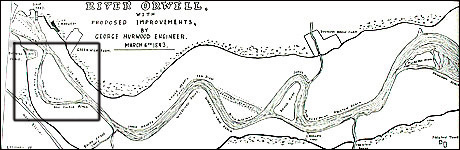 Highlighted changes in 1843 plan