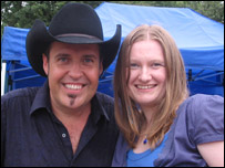 Marie with Billy Yates