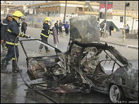 بغداد  میں کار بم دھماکوں کا سلسلہ جاری ہے 