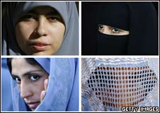 穆斯林婦女的四種傳統頭飾