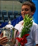Tom at the 2007 National Diving Championships