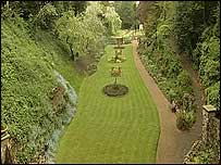 Plantation Garden's tranquil grounds.